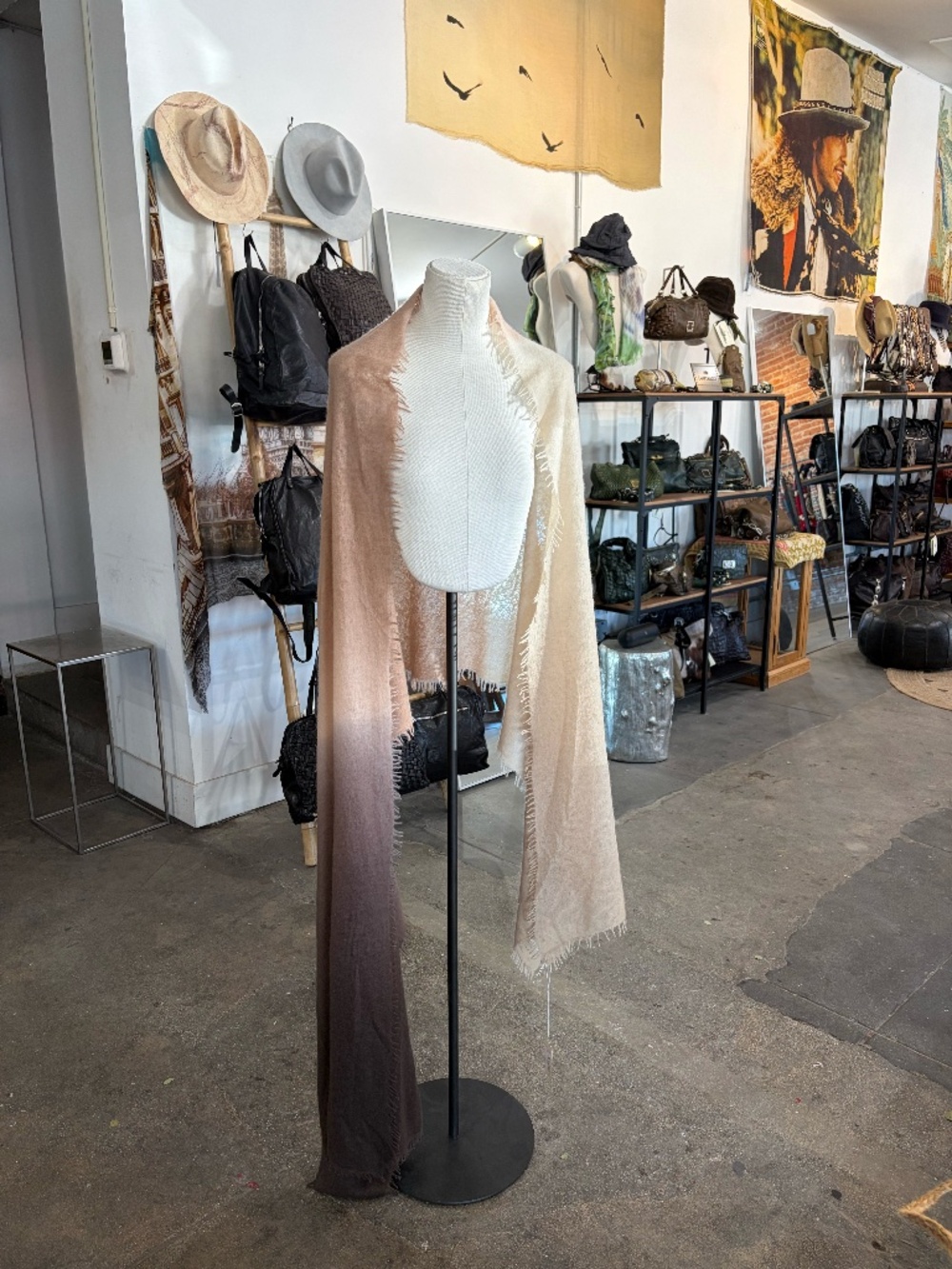 Parkerblue Cashmere Obre Mocha Scarf